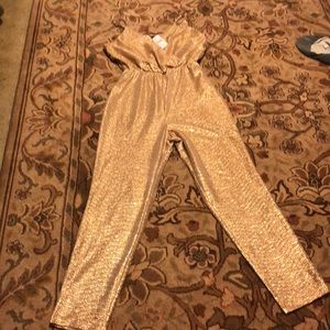 Gold Jumpsuit
